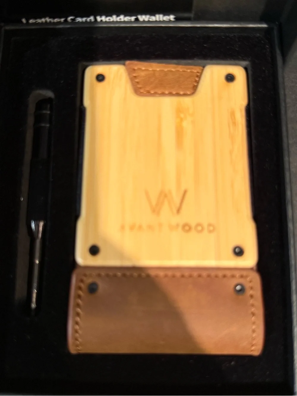 Avant wood bamboo front